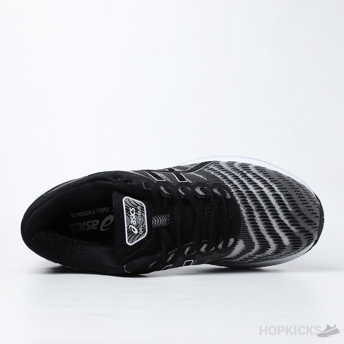 Asics nimbus 22 black black hot sale